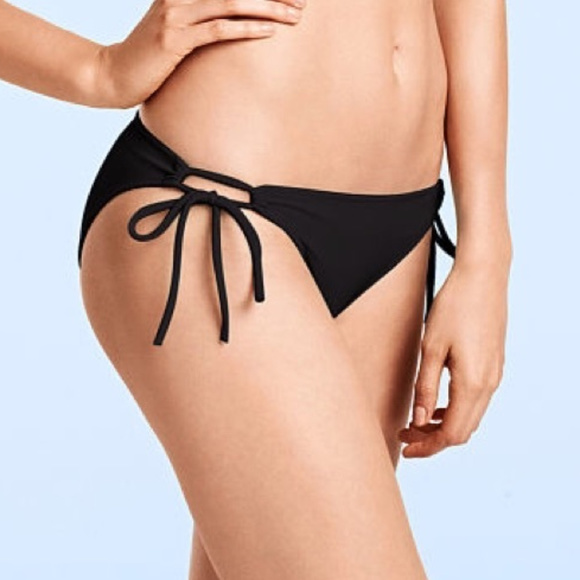 Victoria's Secret Black Two Piece Bikini Set - Picture 2 of 7